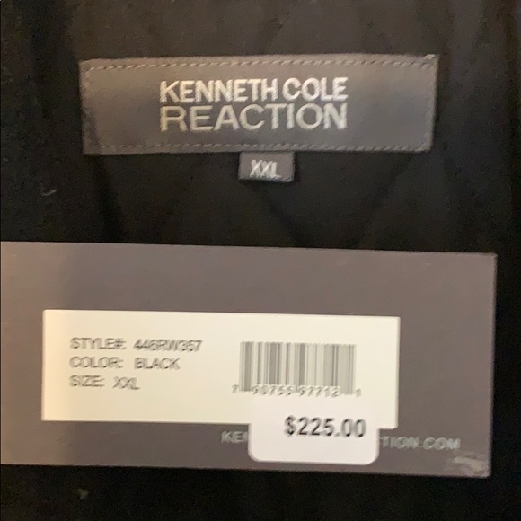 NWT Kenneth Cole Reaction XXL Pea Coat - Picture 4 of 4